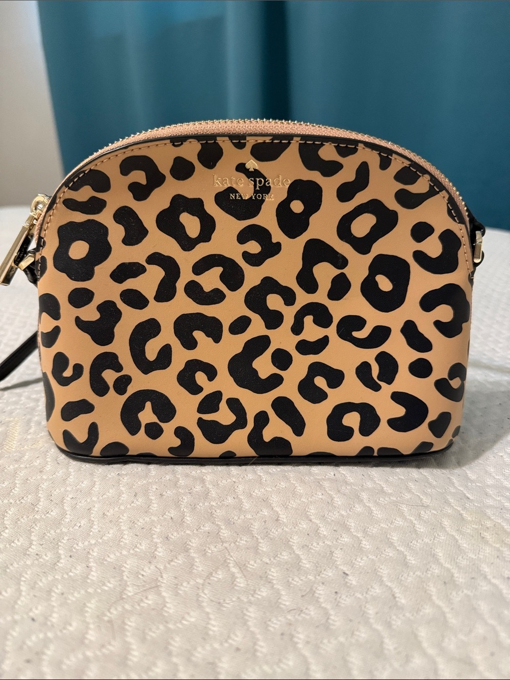 kate spade Leopard Print Crossbody - Tan & Black